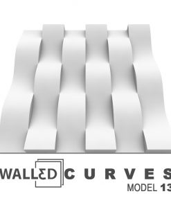 Panou decorativ 3D perete CURVES