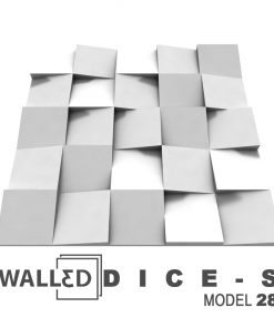 Panou decorativ 3D perete DICE S