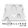 Panou decorativ 3D perete ELLIPSE