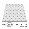 Panou decorativ 3D perete GOLF