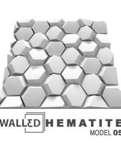 Panou decorativ 3D perete HEMATITE