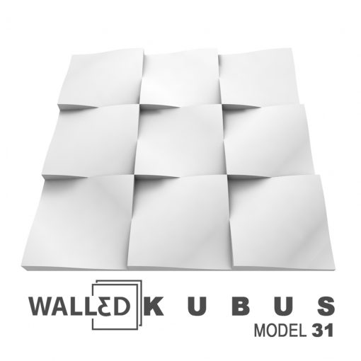 Panou decorativ 3D perete KUBUS
