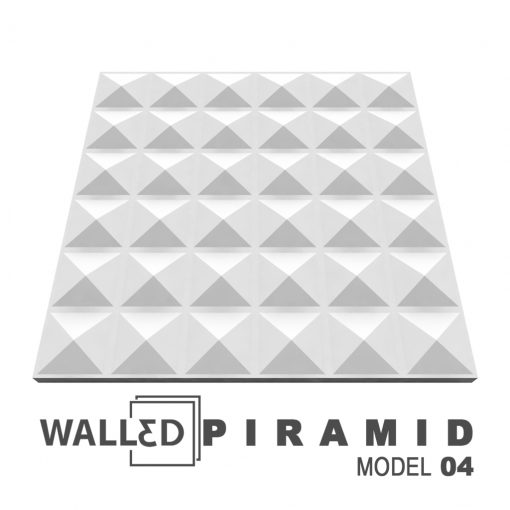 Panou decorativ 3D perete PIRAMID