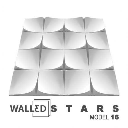Panou decorativ 3D perete STARS
