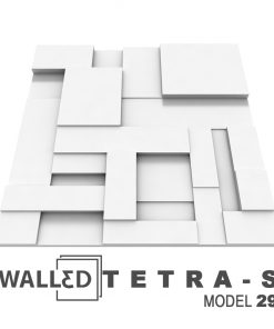 Panou decorativ 3D perete TETRA S