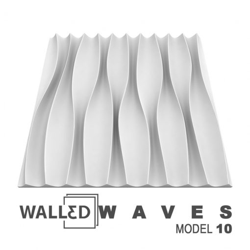 Panou decorativ 3D perete WAVES
